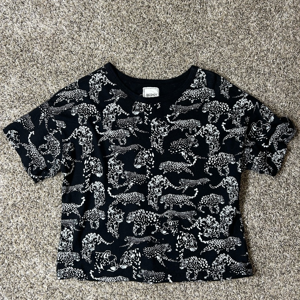 Buckle Leopard Shirt